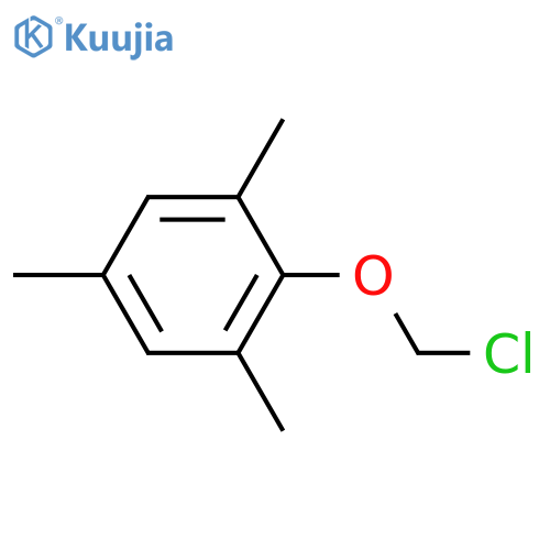 Benzene, 2-(chloromethoxy)-1,3,5-trimethyl- structure