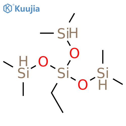 Ethyltris(dimethylsiloxy)silane structure