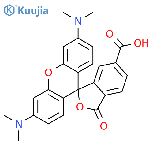 Spiro[isobenzofuran-1(3H),9'-[9H]xanthene]-6-carboxylicacid, 3',6'-bis(dimethylamino)-3-oxo- structure