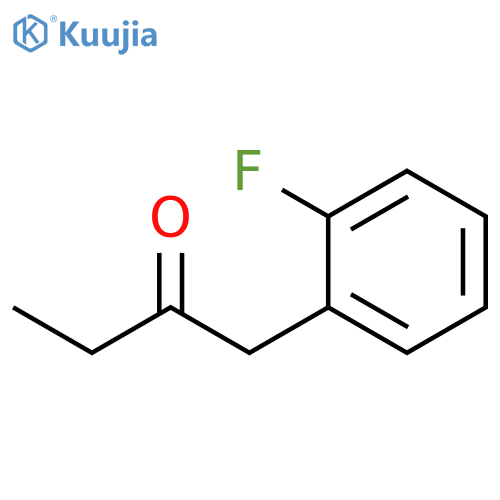 1-(2-fluorophenyl)butan-2-one structure