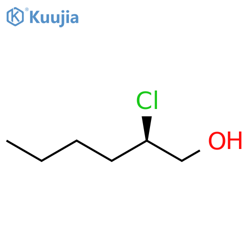 1-Hexanol, 2-chloro-, (R)- structure