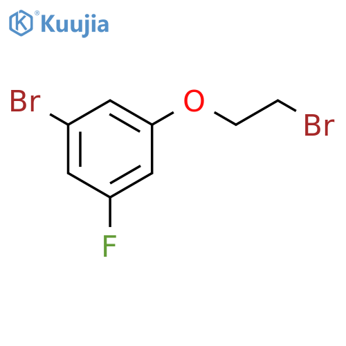 1-bromo-3-(2-bromoethoxy)-5-fluorobenzene structure