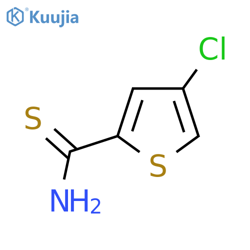 4-Chlorothiophene-2-carbothioamide structure