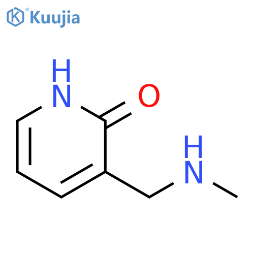 2(1H)-Pyridinone, 3-[(methylamino)methyl]- structure