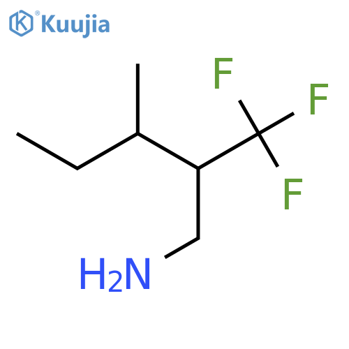 2-(aminomethyl)-1,1,1-trifluoro-3-methylpentane structure