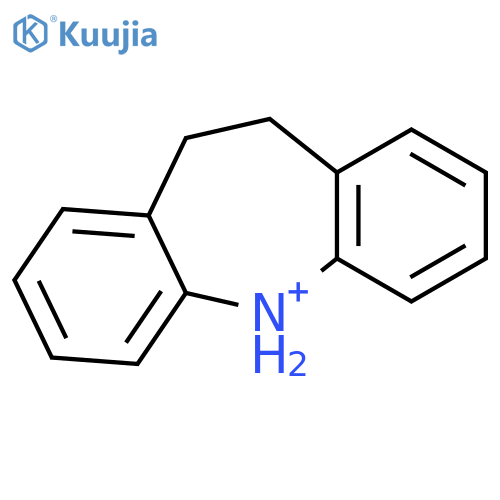 5H-Dibenz[b,f]azepin-5-ylium, 10,11-dihydro- structure