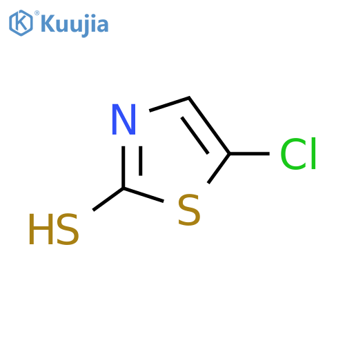 5-chloro-1,3-thiazole-2-thiol structure