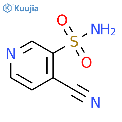 4-cyanopyridine-3-sulfonamide structure