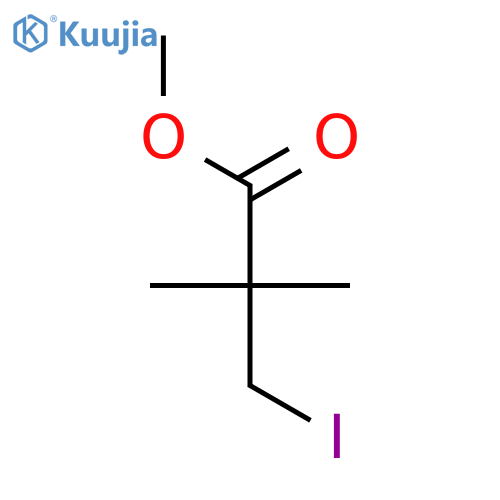 methyl 3-iodo-2,2-dimethylpropanoate structure