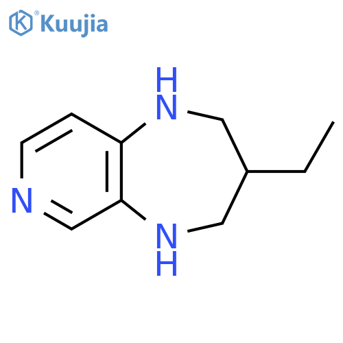 3-ETHYL-1H,2H,3H,4H,5H-PYRIDO3,4-B1,4DIAZEPINE structure