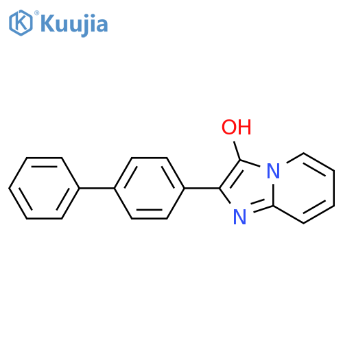 Imidazo[1,2-a]pyridin-3-ol, 2-[1,1'-biphenyl]-4-yl- structure