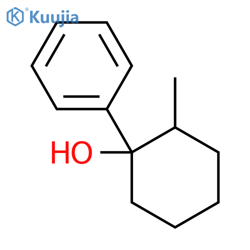 2-methyl-1-phenylcyclohexan-1-ol structure