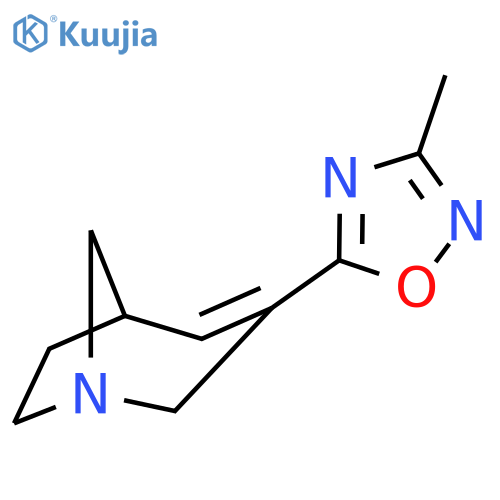 1-Azabicyclo[3.2.1]oct-3-ene, 3-(3-methyl-1,2,4-oxadiazol-5-yl)- structure