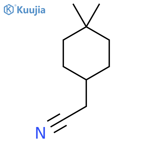 2-(4,4-dimethylcyclohexyl)acetonitrile structure