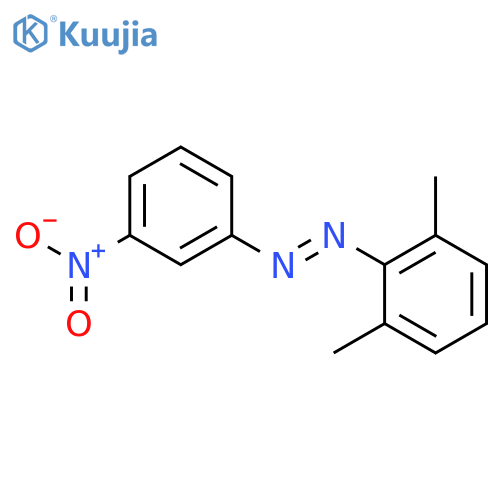 Diazene, (2,6-dimethylphenyl)(3-nitrophenyl)- structure