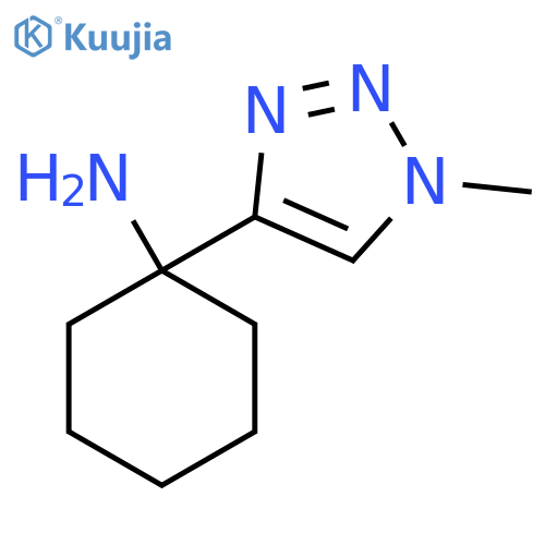 1-(1-Methyl-1h-1,2,3-triazol-4-yl)cyclohexan-1-amine structure