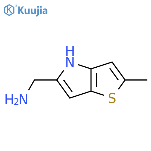 {2-methyl-4H-thieno[3,2-b]pyrrol-5-yl}methanamine structure