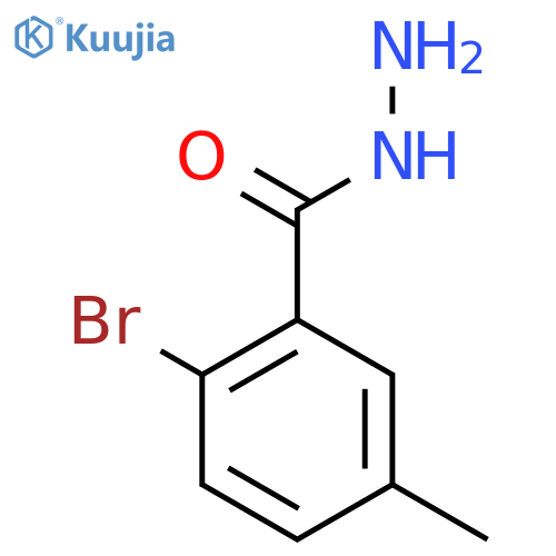 2-Bromo-5-methylbenzohydrazide structure