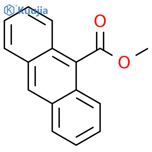 9-Anthracenecarboxylicacid, methyl ester structure