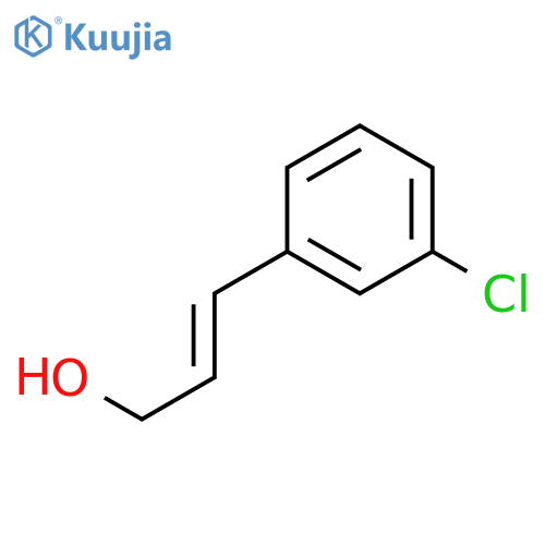 2-Propen-1-ol, 3-(3-chlorophenyl)- structure
