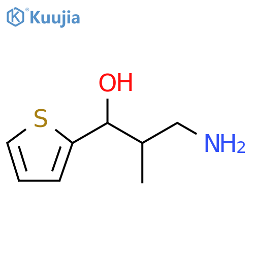 2-Thiophenemethanol, α-(2-amino-1-methylethyl)- structure