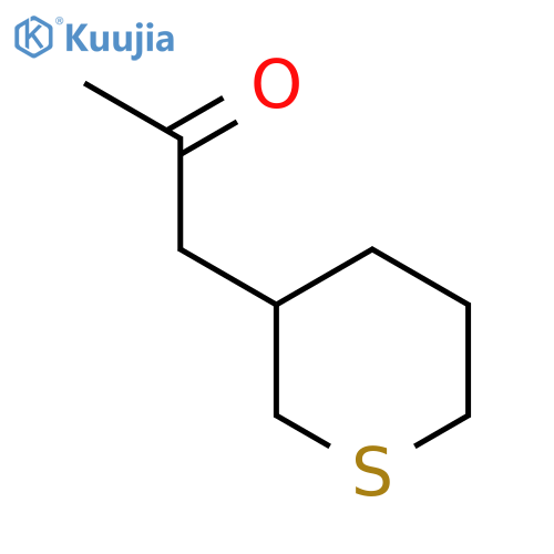 1-(thian-3-yl)propan-2-one structure