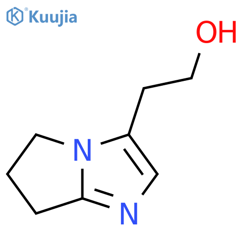 2-{5H,6H,7H-pyrrolo1,2-aimidazol-3-yl}ethan-1-ol structure