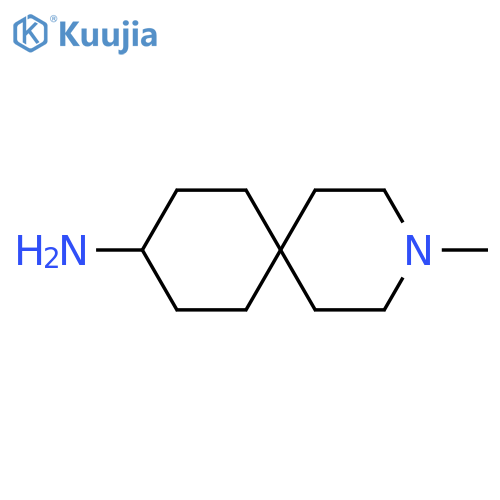 3-methyl-3-azaspiro5.5undecan-9-amine structure