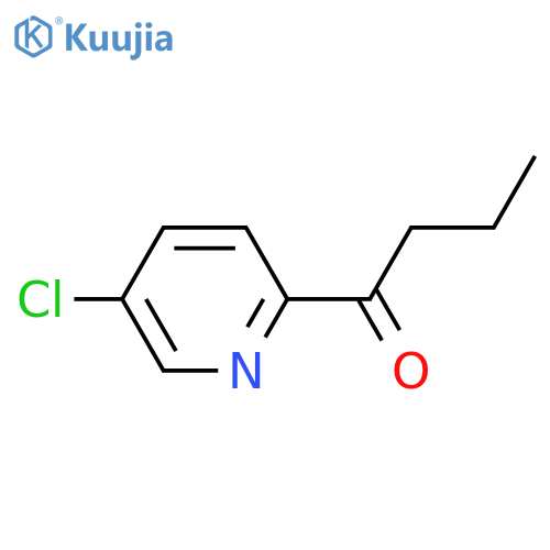 1-(5-Chloropyridin-2-yl)butan-1-one structure