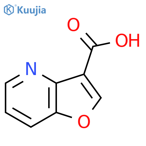 Furo[3,2-b]pyridine-3-carboxylic acid structure