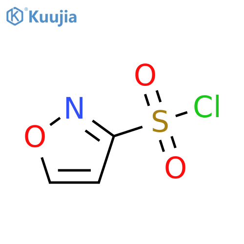 1,2-oxazole-3-sulfonyl chloride structure