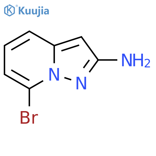 7-Bromopyrazolo[1,5-a]pyridin-2-amine structure