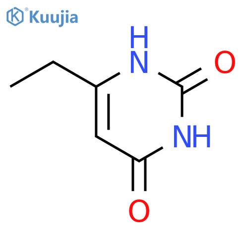6-ethylpyrimidine-2,4-diol structure
