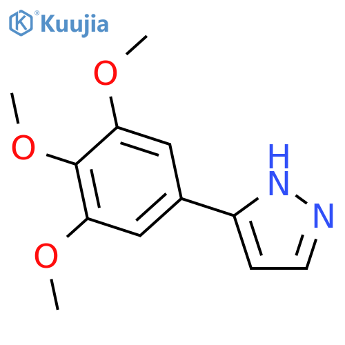 3-(3,4,5-Trimethoxyphenyl)-1H-pyrazole structure
