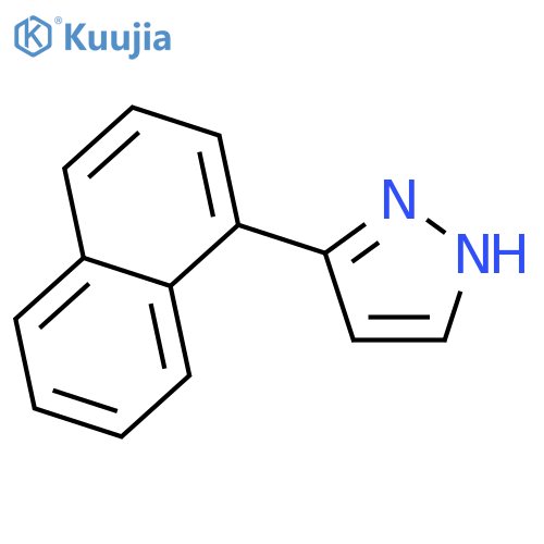 3-(1-naphthyl)-1H-pyrazole structure