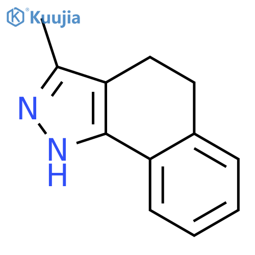1H-Benz[g]indazole, 4,5-dihydro-3-methyl- structure