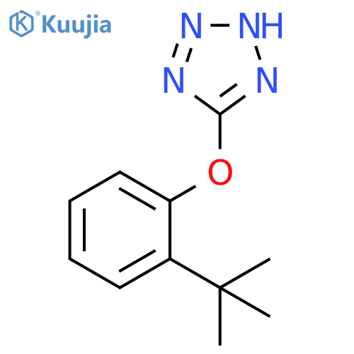 1H-Tetrazole, 5-[2-(1,1-dimethylethyl)phenoxy]- structure