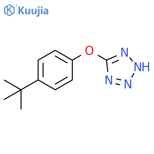 1H-Tetrazole, 5-[4-(1,1-dimethylethyl)phenoxy]- structure