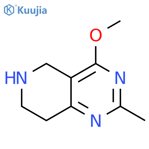 4-methoxy-2-methyl-5H,6H,7H,8H-pyrido4,3-dpyrimidine structure