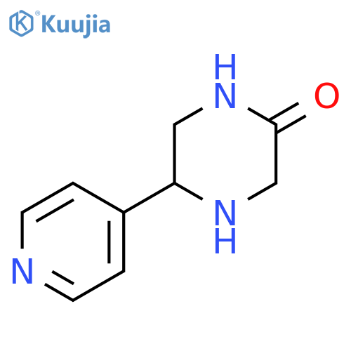 5-(Pyridin-4-YL)piperazin-2-one structure