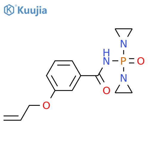 Benzamide,N-[bis(1-aziridinyl)phosphinyl]-3-(2-propen-1-yloxy)- structure