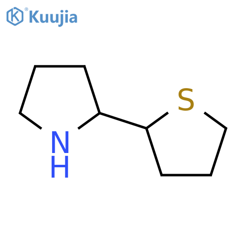 2-(thiolan-2-yl)pyrrolidine structure