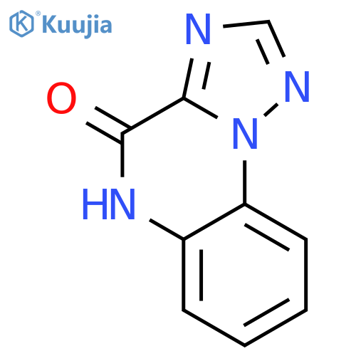 [1,2,4]Triazolo[1,5-a]quinoxalin-4(5H)-one(9CI) structure