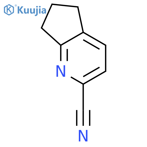 5H-Cyclopenta[b]pyridine-2-carbonitrile,6,7-dihydro- structure