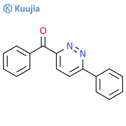 3-benzoyl-6-phenylpyridazine structure
