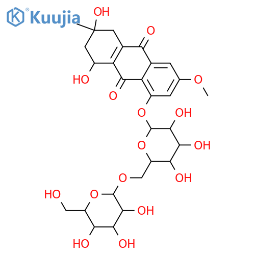 Austrocortilutein; (1S,3S)-form, 8-O-[β-D-Glucopyranosyl-(1→6)-β-D-glucopyranoside] structure