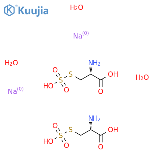 L-Cysteine S-sulfate sodium sesquihydrate structure