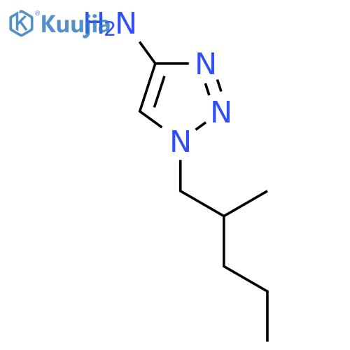 1-(2-methylpentyl)-1H-1,2,3-triazol-4-amine structure