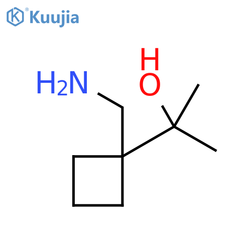 Cyclobutanemethanol, 1-(aminomethyl)-α,α-dimethyl- structure