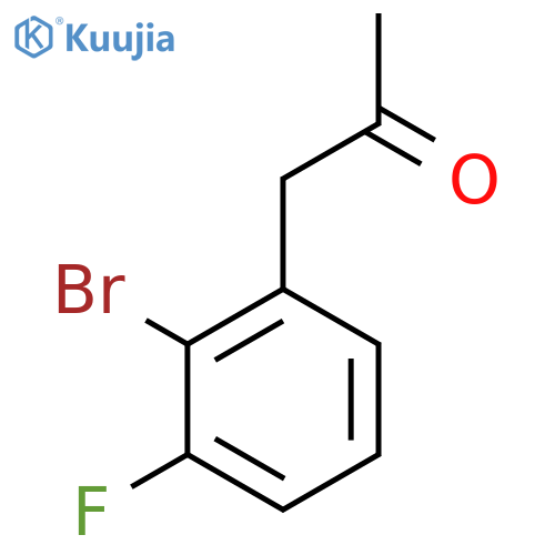1-(4-Bromo-2,3-difluorophenyl)propan-2-one structure